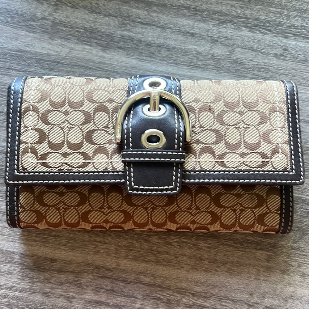 Coach Monogram Wallet